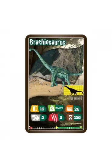 Top Trumps Dinozaury - wersja kartonik
