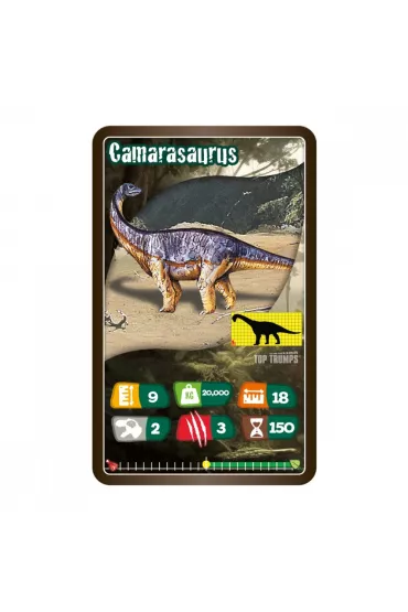 Top Trumps Dinozaury - wersja kartonik