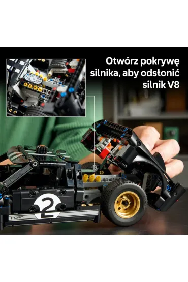 LEGO Technic Samoch�d wy�cigowy 1966 Ford GT40 MKII 42223