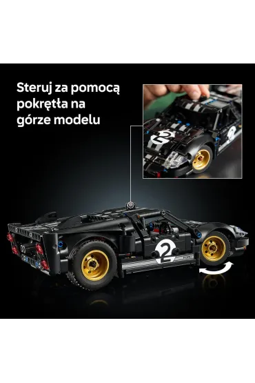 LEGO Technic Samoch�d wy�cigowy 1966 Ford GT40 MKII 42223
