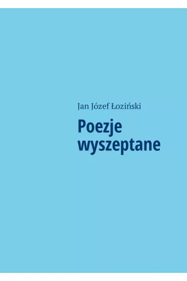 eBook Poezje wyszeptane mobi epub - Jan �ozi�ski