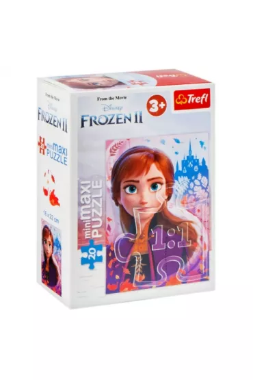 Puzzle 20 el. miniMAXI Przyja�� w Krainie Lodu 1 Trefl