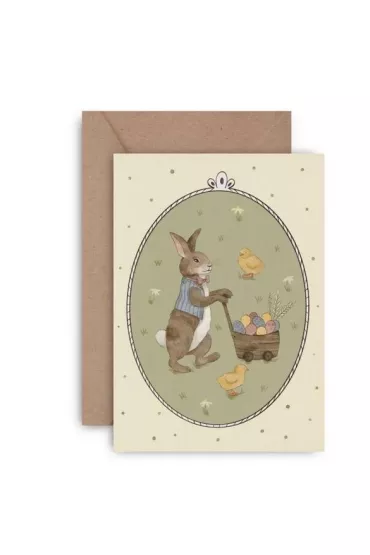 Grupa Kreatywna Karnet Wielkanoc - Easter Bunny