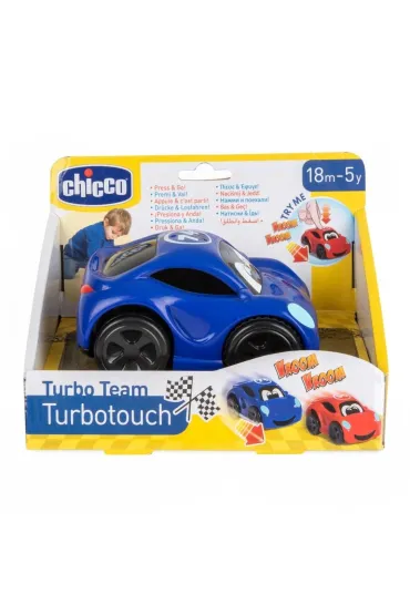 Samoch�d Turbo Touch Niebieski Chicco