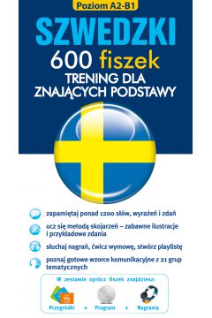 EDGARD. Szwedzki. 600 fiszki. Trening dla znajcych podstawy wyd. 2014