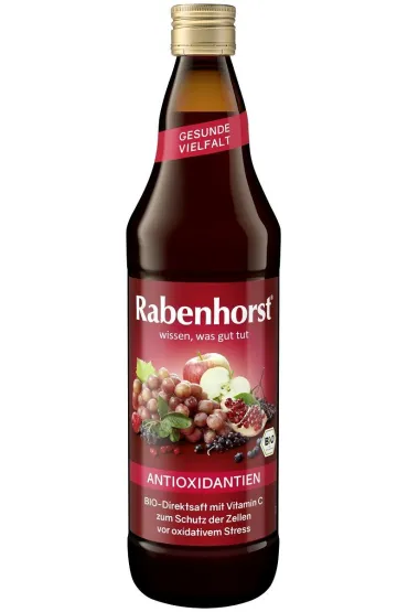 Rabenhorst Sok wieloowocowy NFC antyoksydant (uszkodzone opakowanie) 750 ml Bio