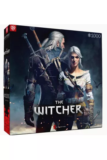 Puzzle Gaming 1000 el. The Witcher (Wiedmin): Geralt & Ciri Good Loot
