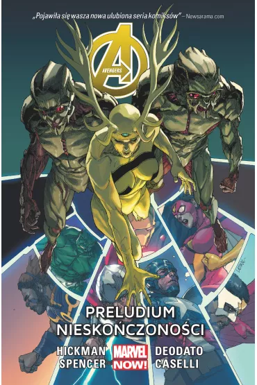 Marvel Now Preludium niesko�czono�ci. Avengers. Tom 3 - Jonathan Hickman