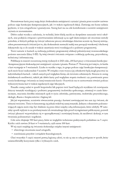 Materia�y na zaj�cia korekcyjno-kompensacyjne cz�� D - Kazimierz S�upek