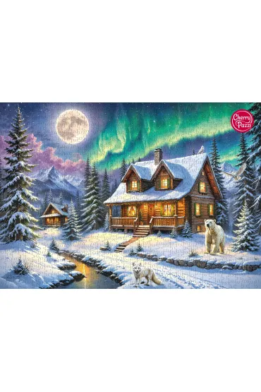 Puzzle 1000 CherryPazzi Northern Lights 31247 zima