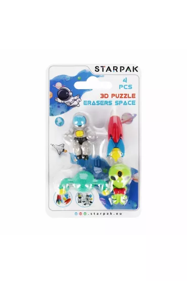 Gumka do mazania 3D puzzle Space Starpak