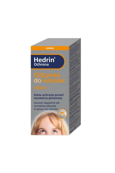 Hedrin Ochrona od�ywka do w�os�w w sprayu przeciw wszawicy 120 ml