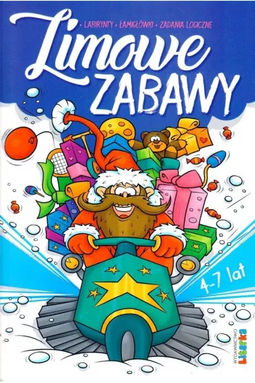 Zimowe Zabawy. �amig��wki, labirynty, zabawy logiczne. 4-7 lat
