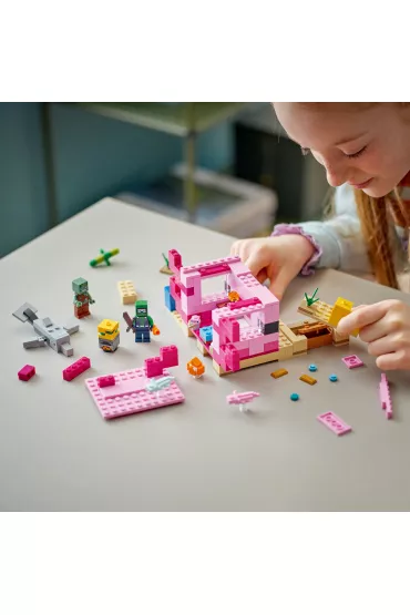 LEGO Minecraft Dom aksolotla 21247