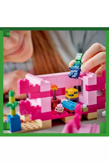 LEGO Minecraft Dom aksolotla 21247