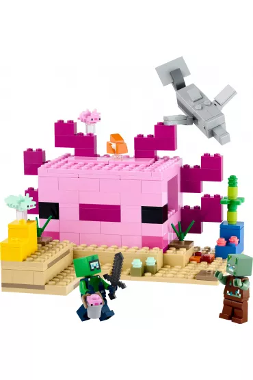 LEGO Minecraft Dom aksolotla 21247