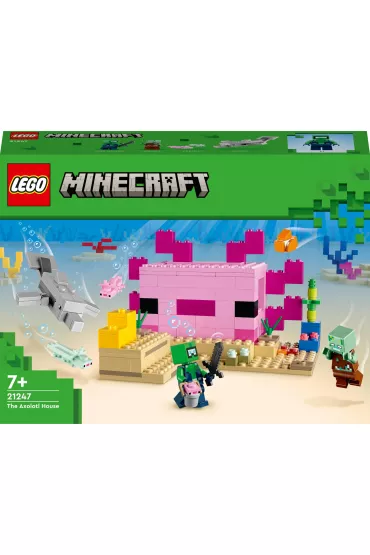 LEGO Minecraft Dom aksolotla 21247