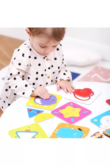 Puzzle Odkrywam ksztaty Bright Junior Media