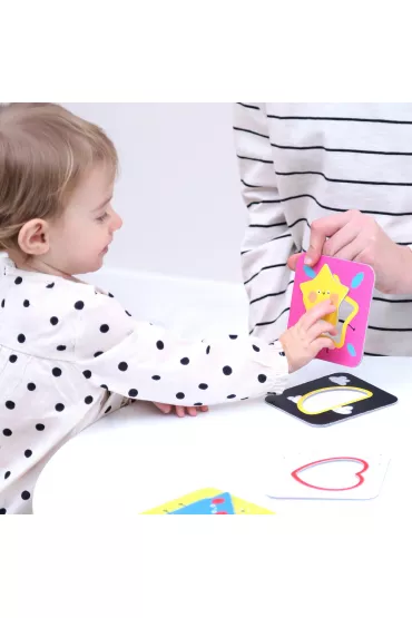 Puzzle Odkrywam ksztaty Bright Junior Media