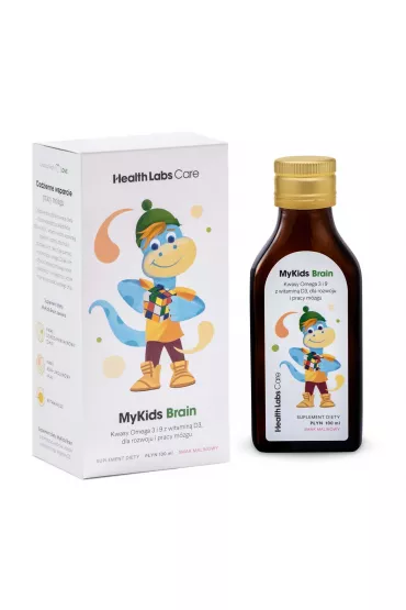 HealthLabs Suplement diety Mykids Brain 100 ml