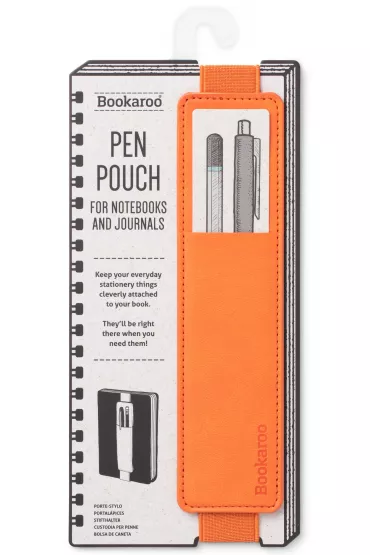 If Bookaroo Pen Pouch - uchwyt na d�ugopis pomara�czowy