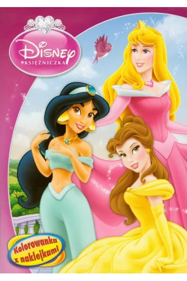 Disney Ksi�niczka Kolorowanka z naklejkami