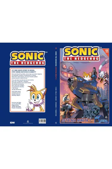Ostatnia minuta 1. Sonic the Hedgehog. Tom 11 - Jennifer Hernandez, Ian Flynn, Lamar  Wells, Priscilla  Tramontano, Reggie Graham