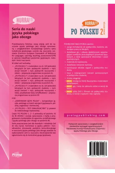 HURRA!!! PO POLSKU 2 Podr�cznik nauczyciela + DVD. Nowa Edycja. II wyd. - Agnieszka Jasi�ska, Agnieszka Dixon