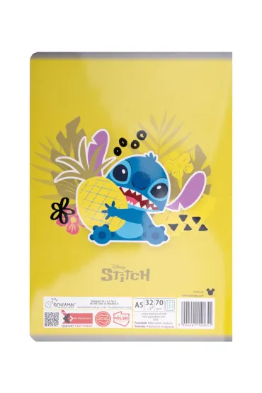 Beniamin Zeszyt A5 Stitch kratka 32 kartki