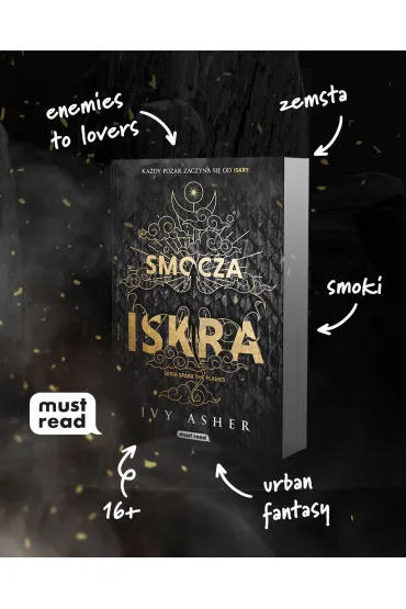 Smocza iskra. Seria Spark The Flames. Tom 1 - Ivy Asher