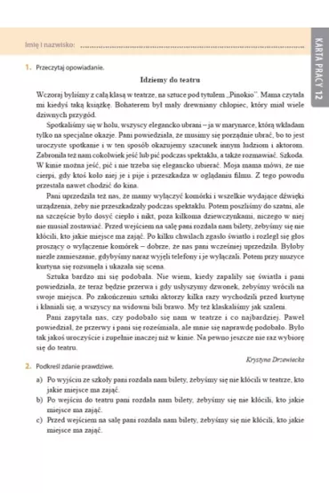Owocna edukacja. Czytanie ze zrozumieniem. Klasa 3 - Balbina Piechoci�ska, Gra�yna �liwa