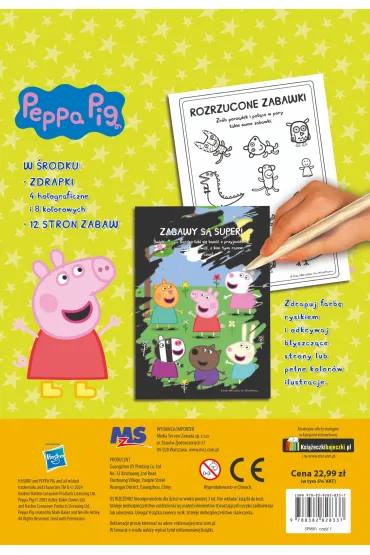 Peppa Pig Ekstrazdrapka. Co za dzie�
