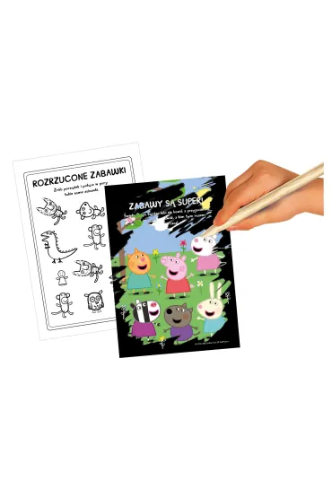 Peppa Pig Ekstrazdrapka. Co za dzie�