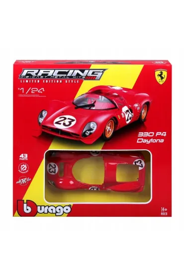 Ferrari Racing Model Kit - 330 P4 Daytona (1967) Bburago