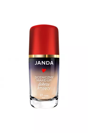 Janda Podkad sceniczny kryjcy 01 jasny be 30 ml