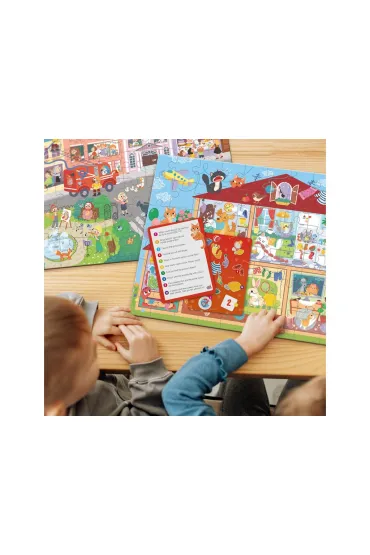 Puzzle 60 el. Wimmel - Pets at home Dodo