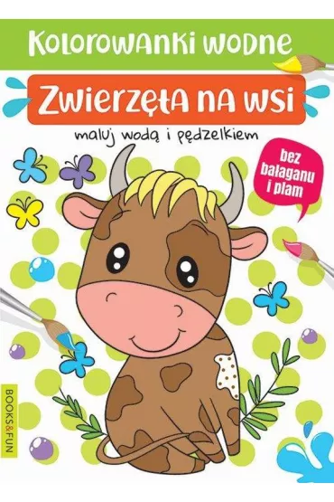 Zwierz�ta na wsi. Kolorowanki wodne