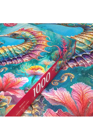 Puzzle 1000 el. Seahorse CherryPazzi