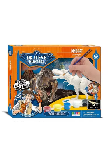 Zestaw do malowania Dr.Steve Hunters Tyranosaurus Rex