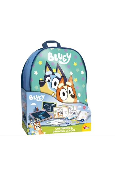 Bluey szko�a rysowania z plecakiem Lisciani