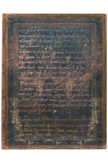 Paperblanks Embellished Manuscripts Collection Notatnik Michelangelo, Handwriting Ultra Flexi linia