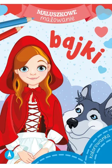 Malowanka A5 Maluszkowe malowanie. Bajki SKRZAT 072891 SK