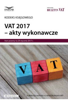 eBook VAT 2017 - akty wykonawcze pdf