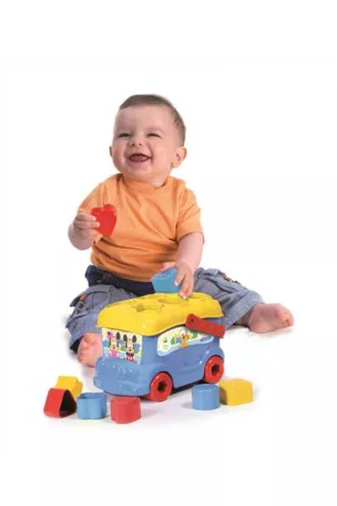 Baby Mickey. Autobus Clementoni - Mickey Myszka