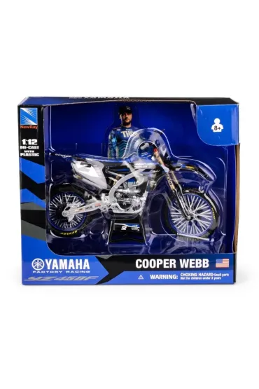 Yamaha YZ450F Star racing Cooper Webb 2022 1:12 Daffi