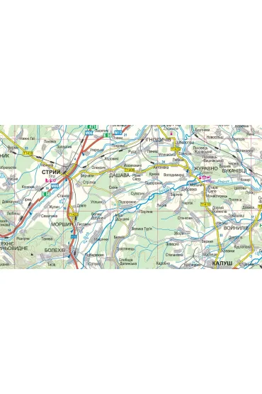 comfort!map Mapa samochodowo-turystyczna Ukraina zachodnia, Lw�w 1:500 000