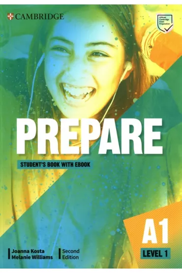 Prepare! Second Edition. Level 1. Student's Book + Podr�cznik w wersji cyfrowej - Joanna Kosta, Melanie Williams