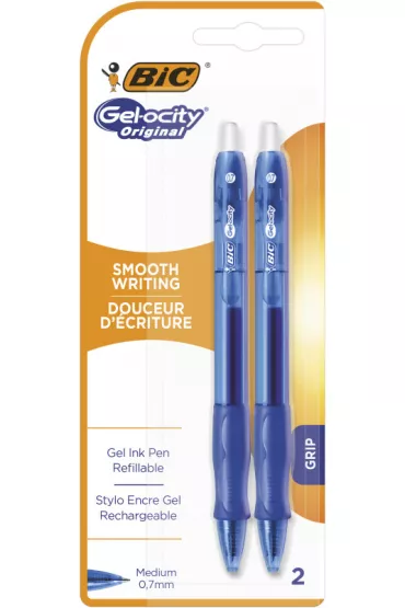 Bic Dugopis elowy Gel-ocity niebieski 2 szt.