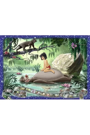 Puzzle 1000 el. Disney Ksi�ga d�ungli Ravensburger