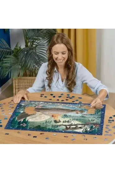 Puzzle 1000 el. Disney Ksi�ga d�ungli Ravensburger
